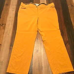 Yellow Size 20 pants